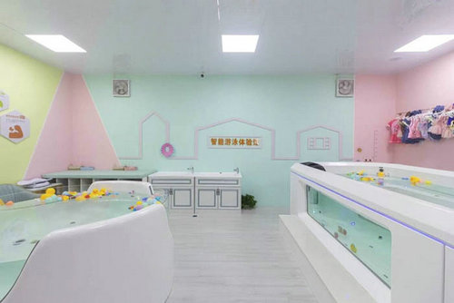 延寿亚克力婴儿儿童游泳池母婴卖场店配套水育项目